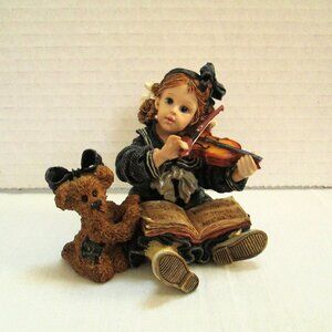 Boyds 'The Recital...Lindsey with Louise' Dollstone #3535
